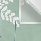 Cheerful little Christmas baubles mint Wall Tapestry Gallery Image 3