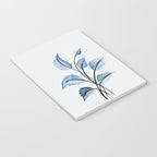 Blue leaves Notebook Gallery Image 3