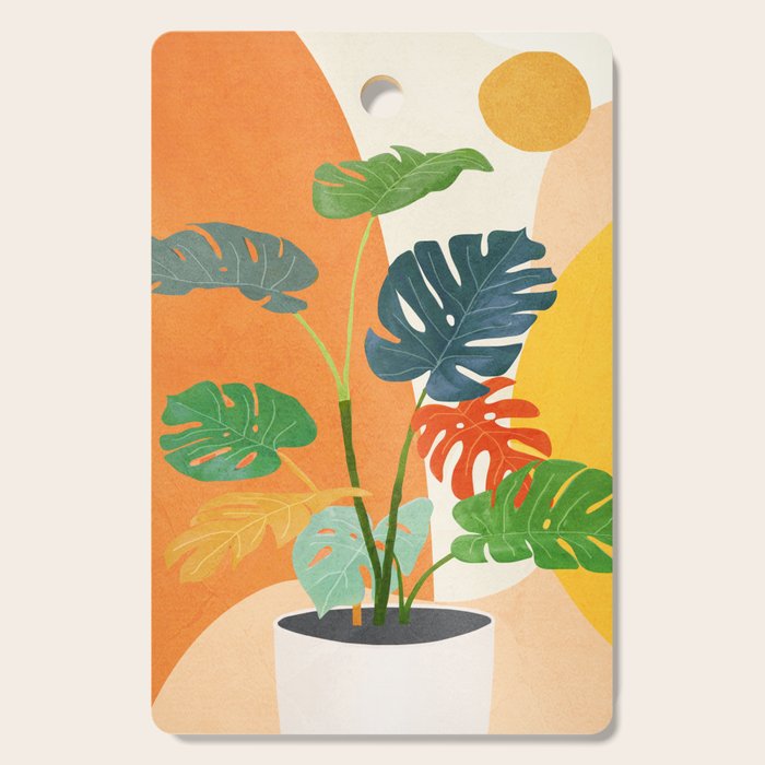 Colorful Branching Out 03 Cutting Board Gallery Image 1