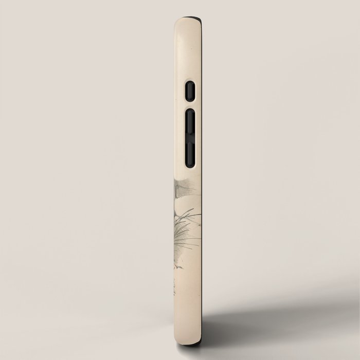 Bird Divinations: Snowy Owl (about: almanacofbirds.org) iPhone Case Gallery Image 2