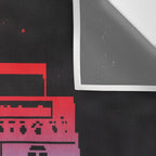 Boombox Wall Tapestry Gallery Image 3