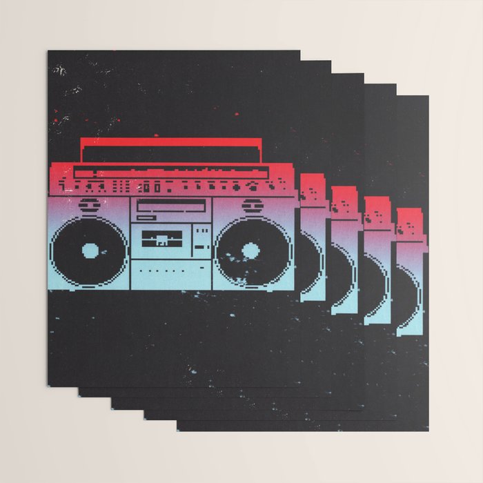 Boombox Wrapping Paper Gallery Image 3