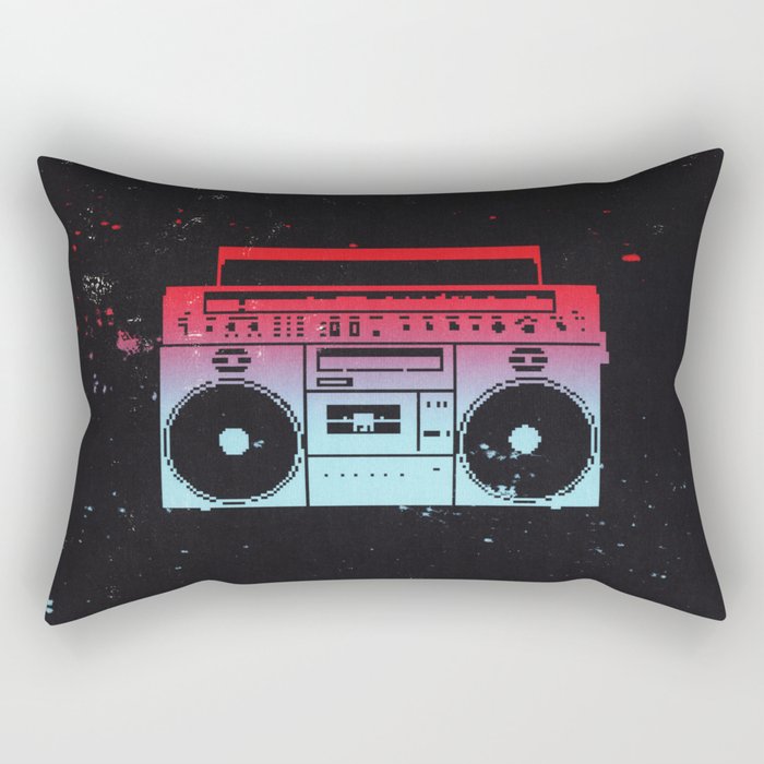 Boombox Rectangular Pillow Gallery Image 1