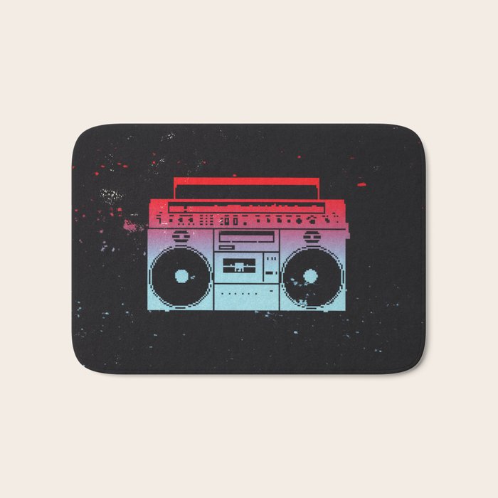 Boombox Bath Mat