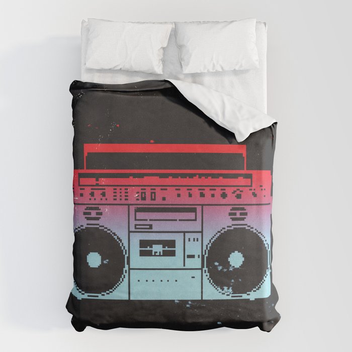 Boombox Duvet Cover Gallery Image 6