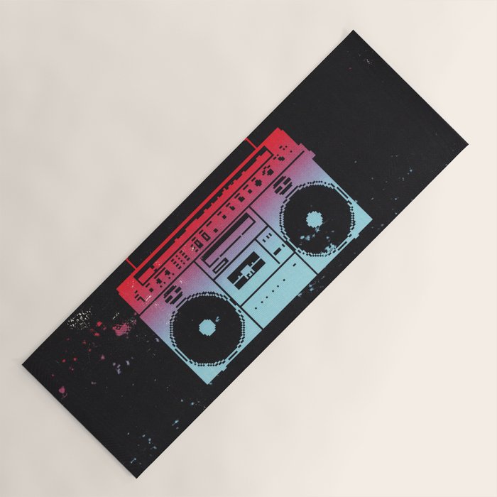 Boombox Yoga Mat Gallery Image 1