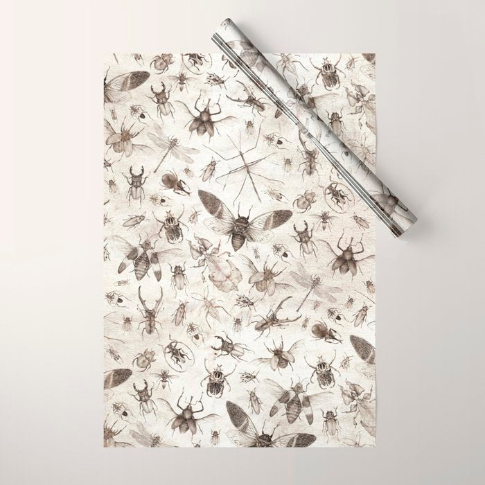 Insects Wrapping Paper Gallery Image 1