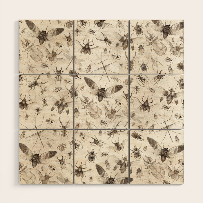 Insects Wood Wall Art Gallery Image 1