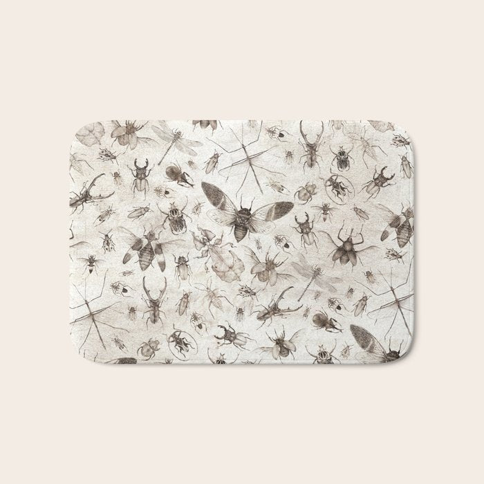 Insects Bath Mat Gallery Image 1