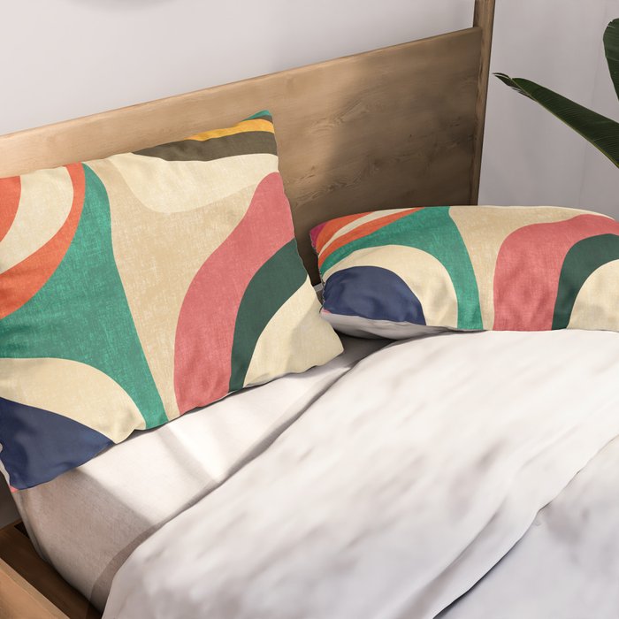 Impossible contour map Pillow Sham Gallery Image 2