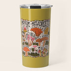 Mushrooms of Massachusetts Travel Mug Gallery Image 1