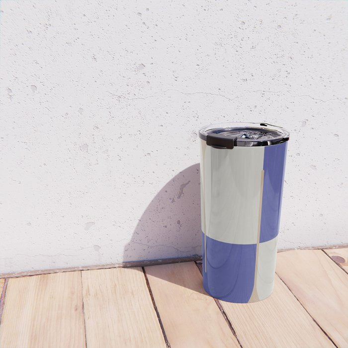 Modern geometric shapes 16 Travel Mug Gallery Image 4