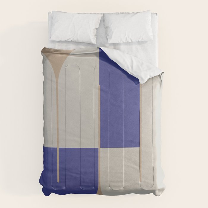 Modern geometric shapes 16 Comforter Gallery Image 1