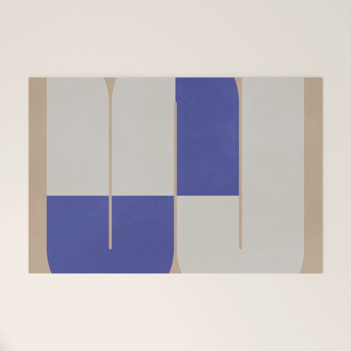 Modern geometric shapes 16 Welcome Mat Gallery Image 1