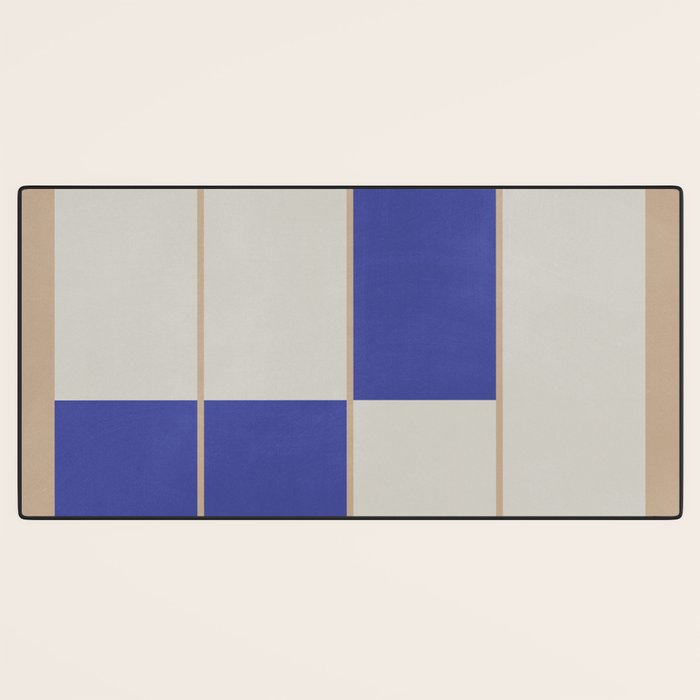 Modern geometric shapes 16 Desk Mat Gallery Image 3