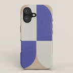 Modern geometric shapes 16 iPhone Case Gallery Image 1
