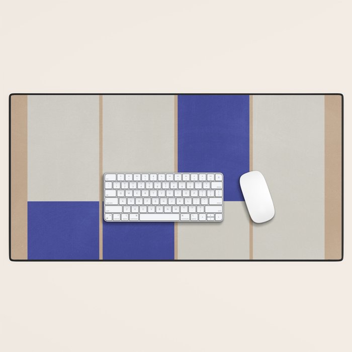 Modern geometric shapes 16 Desk Mat Gallery Image 1