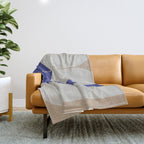 Modern geometric shapes 16 Throw Blanket Gallery Image 1