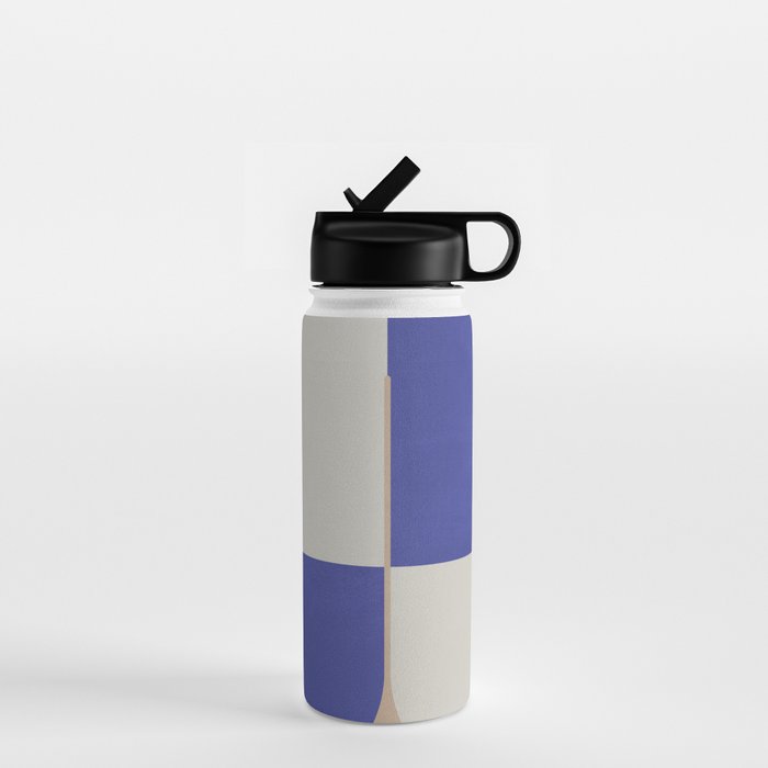 Modern geometric shapes 16 Water Bottle Gallery Image 1