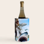 Dinosaur Riding Sharks Wine Chiller Gallery Image 3