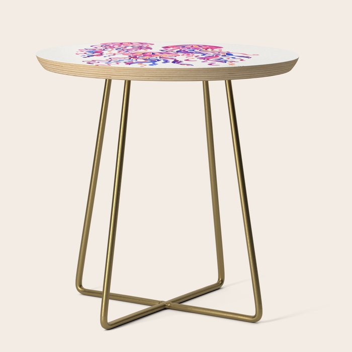 Jellyfish - Magenta Palette Side Table Gallery Image 1