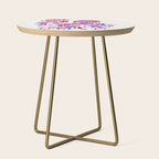 Jellyfish - Magenta Palette Side Table Gallery Image 1