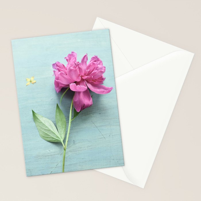 Happy Peony spring still life flower photography Stationery Card Gallery Image 2