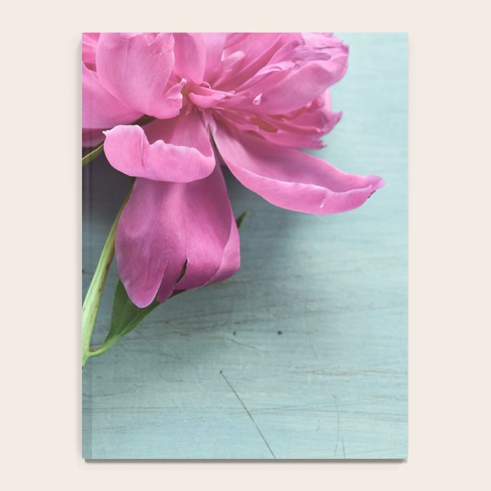 Happy Peony spring still life flower photography Notebook Gallery Image 4