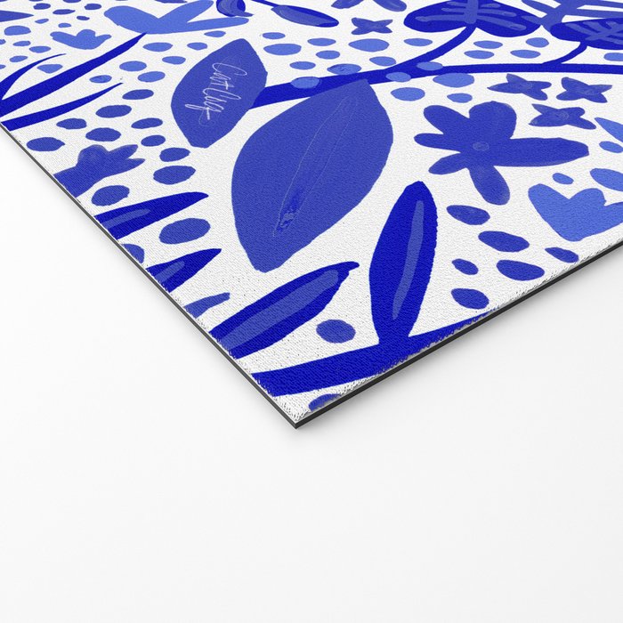 Blue Garden Welcome Mat Gallery Image 2