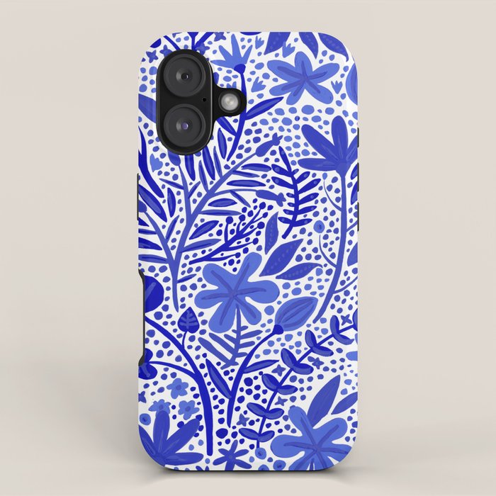 Blue Garden iPhone Case Gallery Image 1