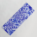 Blue Garden Yoga Mat Gallery Image 1