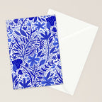 Blue Garden Stationery Card Gallery Image 2