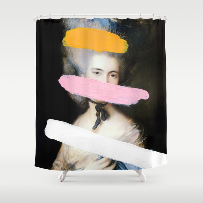 Brutalized Gainsborough 2 Shower Curtain Gallery Image 1