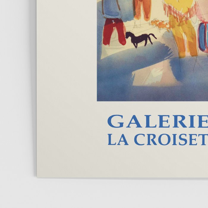 Pierre Gaillardot Vintage Exhibition Poster at Cannes, 1970s Poster Gallery Image 3