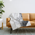 Looking Back - NOODDOODs Throw Blanket Gallery Image 1