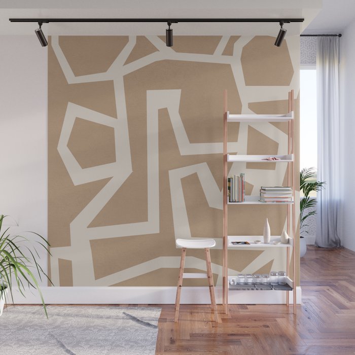 Fragmented Paths 2 Wall Mural Gallery Image 1