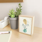 Little Line Flowers 2 Mini Art Print Gallery Image 2