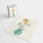 Little Line Flowers 2 Jigsaw Puzzle Gallery Image 2