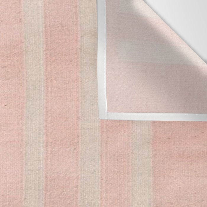 N28 - Anthropologie Traditional Moroccan Style Pink Texture Wall Tapestry Gallery Image 3