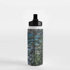 Blue Crater Lake Oregon in Summer Water Bottle Gallery Image 2