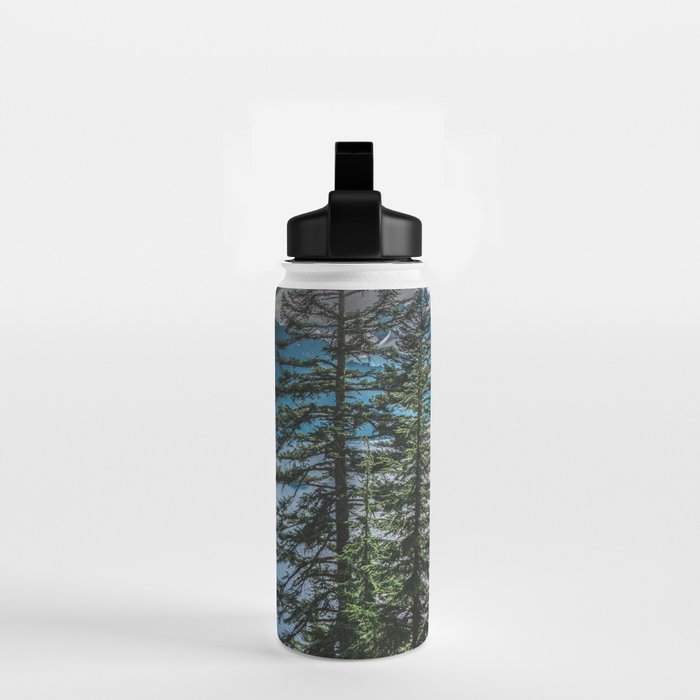 Blue Crater Lake Oregon in Summer Water Bottle Gallery Image 2