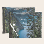 Blue Crater Lake Oregon in Summer Placemat Gallery Image 1