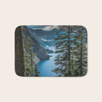 Blue Crater Lake Oregon in Summer Bath Mat Gallery Image 1