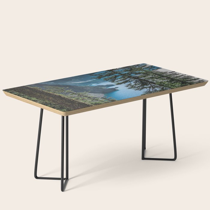 Blue Crater Lake Oregon in Summer Coffee Table Gallery Image 1