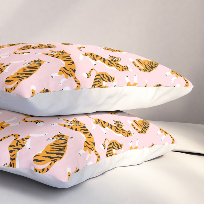 Cute tigers Pillow Sham Gallery Image 3