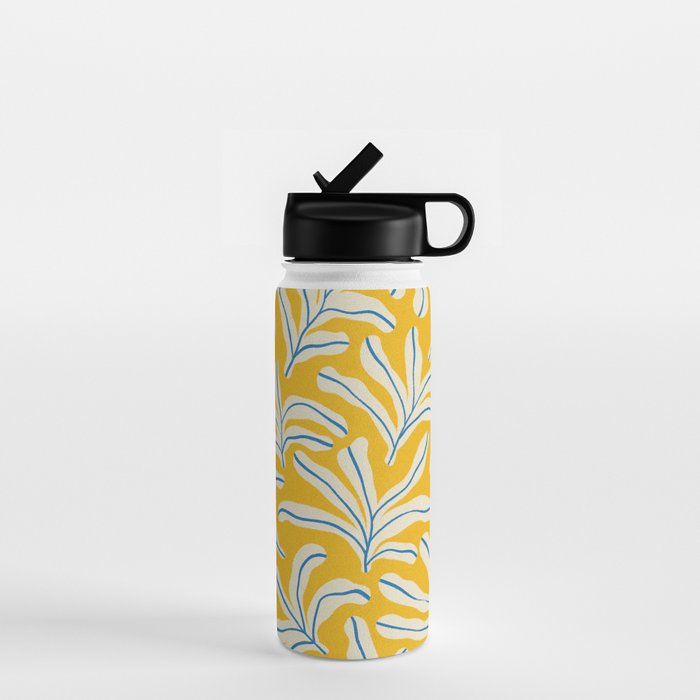 Lazy Summer Pattern #1 Water Bottle Gallery Image 1