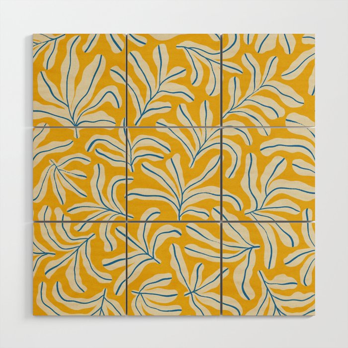 Lazy Summer Pattern #1 Wood Wall Art Gallery Image 1