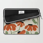Cute smiley flowers  Laptop Sleeve Gallery Image 2