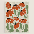 Cute smiley flowers  Jigsaw Puzzle Gallery Image 1