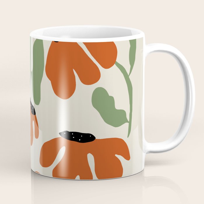 Cute smiley flowers  Coffee Mug Gallery Image 1